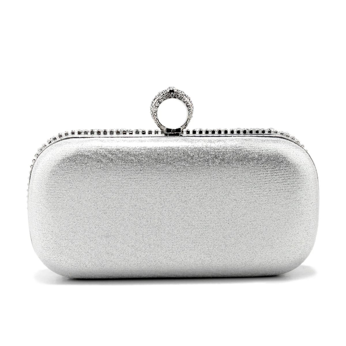 Beading Wedding Clutch Evening Bags Rhinestones Pearl Handbags With Chain Shoulder Metal Party Purse Diamonds Holder