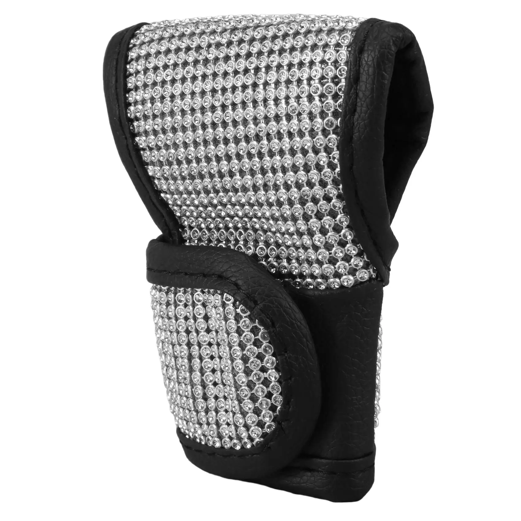 

Auto Shift Gear Cover, Luster Crystal Car Knob Gear Stick Protector Diamond Car Decor Accessories for Women