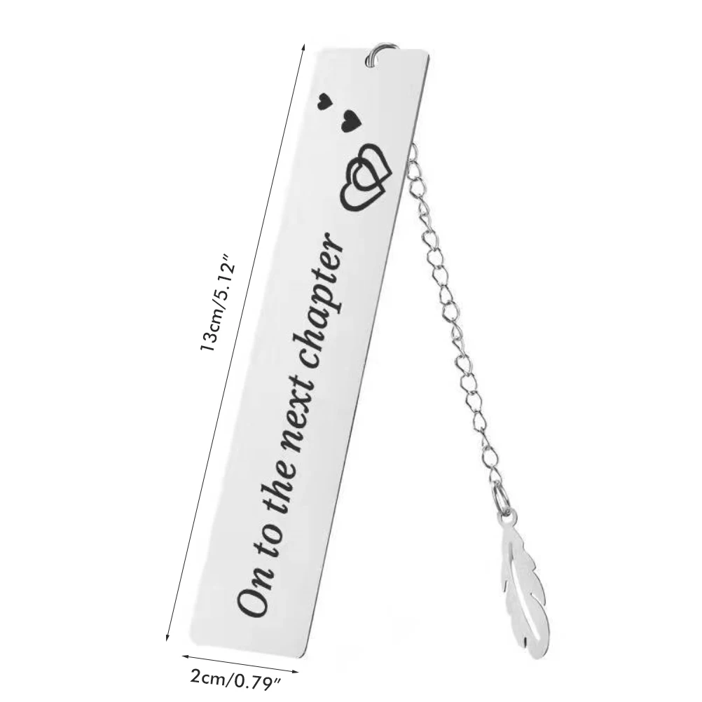 2 шт., закладки из нержавеющей стали для книг