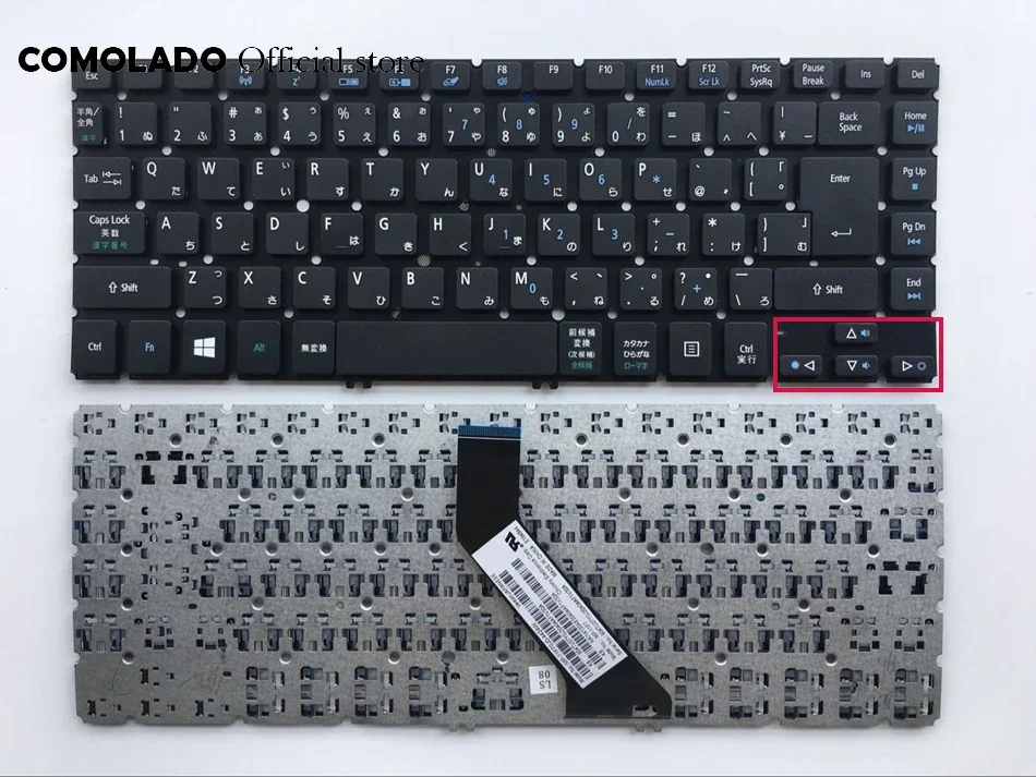 

Japanese Keyboard For ACER ASPIRE V5-471G V5-431 V5-431G V5-471 V5-471-6876 V5-471-6485 M3-481 R7-471 MS2360 Without Frame JP