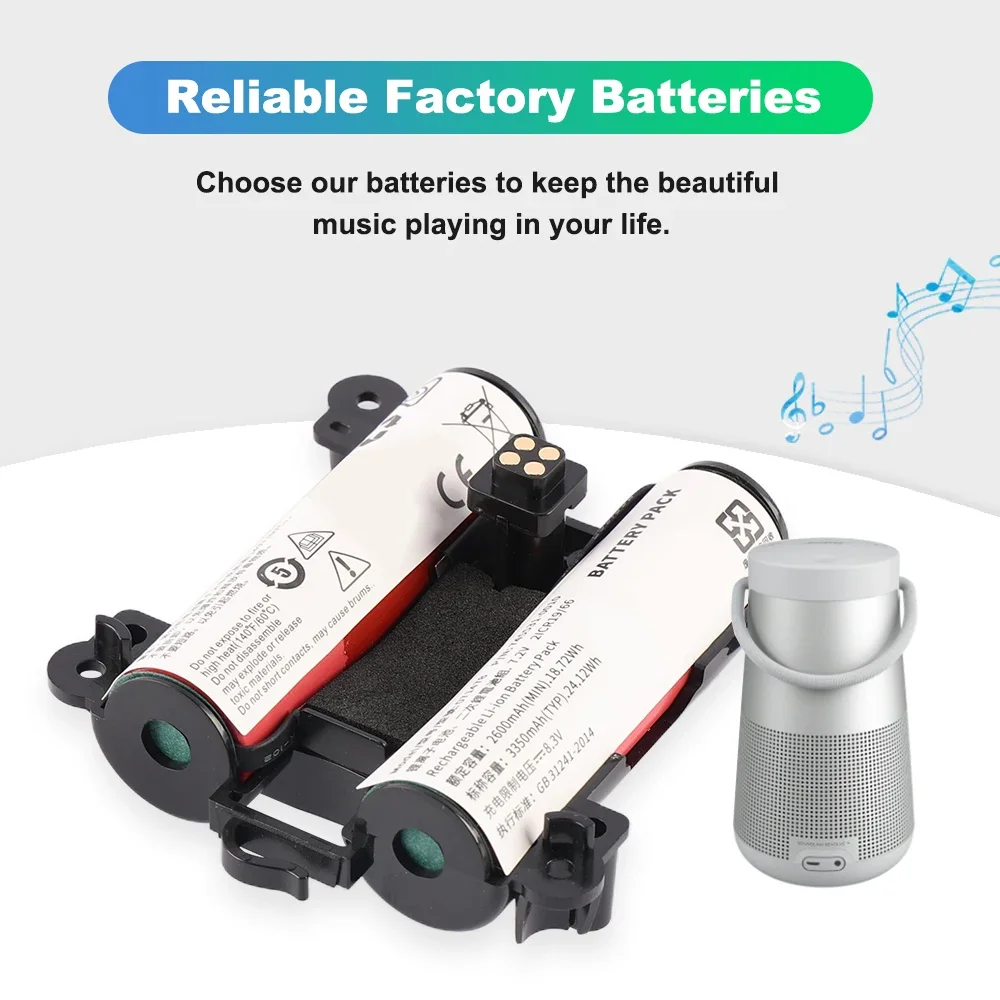 ETESBAY  071478 Battery For Bose Soundlink Revolve Plus II Soundlink Revolve Plus Soundlink Revolve+ II Soundlink Revolve+