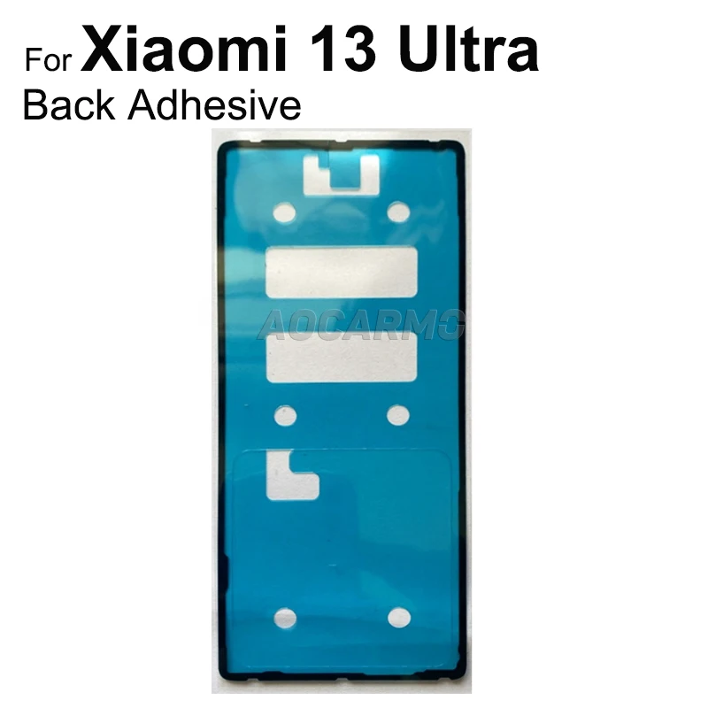 Aocarmo Front And Back Cover Adhesive For Xiaomi 11 Ultra Mi 11U Rear Housing Battery Cover Sticker Glue Tape Replacement