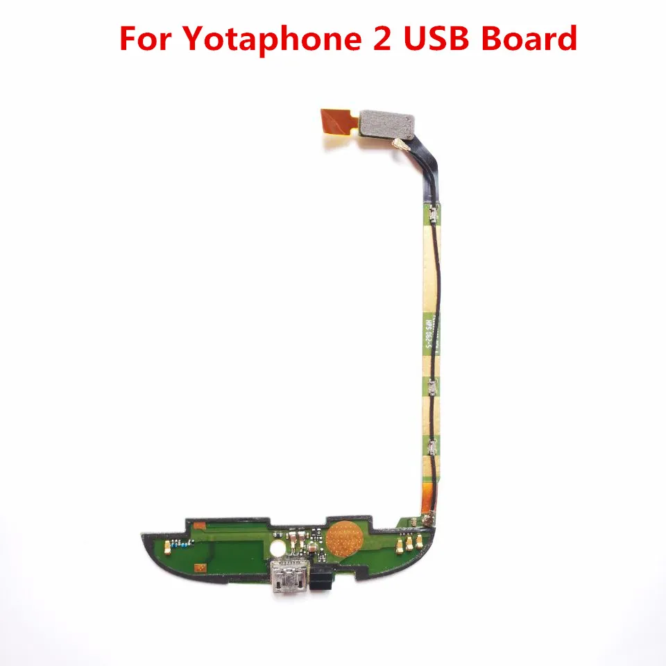 Used Original USB Plug Charge Board+Antenna Replacement For Yotaphone 2 YD201 YD206 Phone USB Board