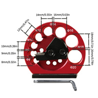 Woodworking Tools Adjustable 8-20mm/25-40mm Dowel Maker Jig Kit W/Carbide Blades Woodworking Electric Drill Milling Dowel Round
