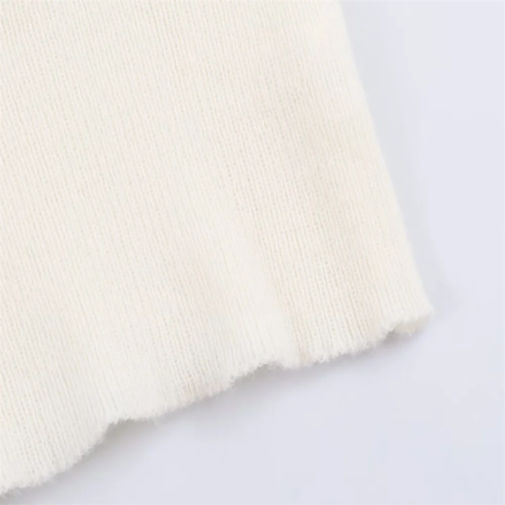 Inverno nova moda feminina simples um pescoço fora do ombro manga comprida camisola de malha