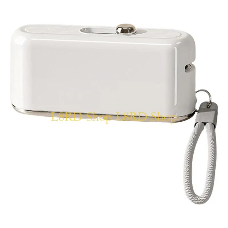 L8RD Travel Friendly Dental Floss Box With Hanging Roep Refillable Box Holder For Effective Teeth Cleaning And Teeth Health
