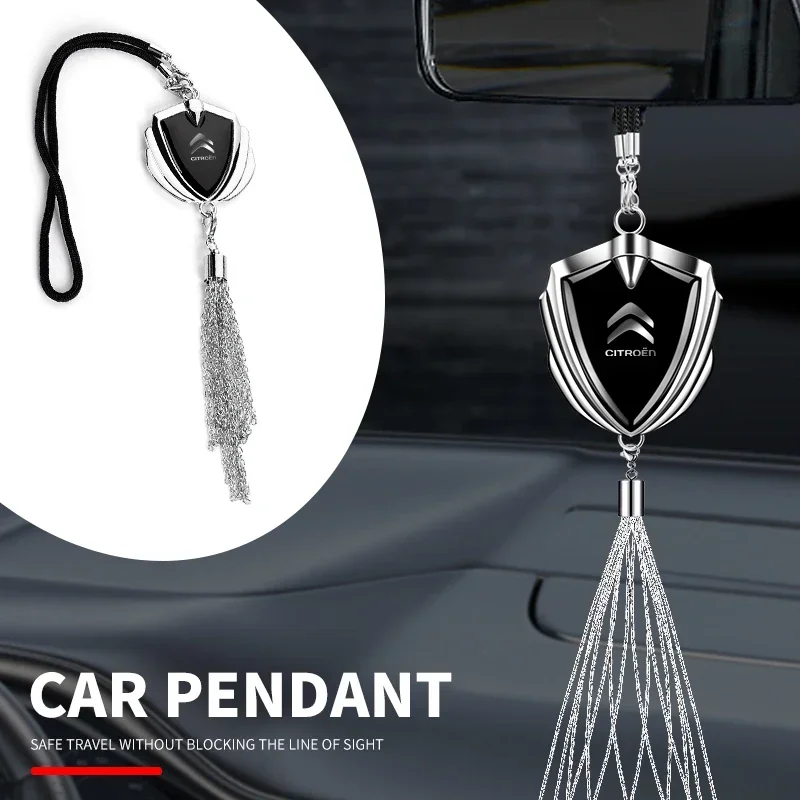 

Car Logo Personality Creative Auto Pendant Decoration For Citroen C1 C2 C3 C4 C5 C6 C8 C4L DS3 DS4 DS5 LS DS6 Grand Picasso