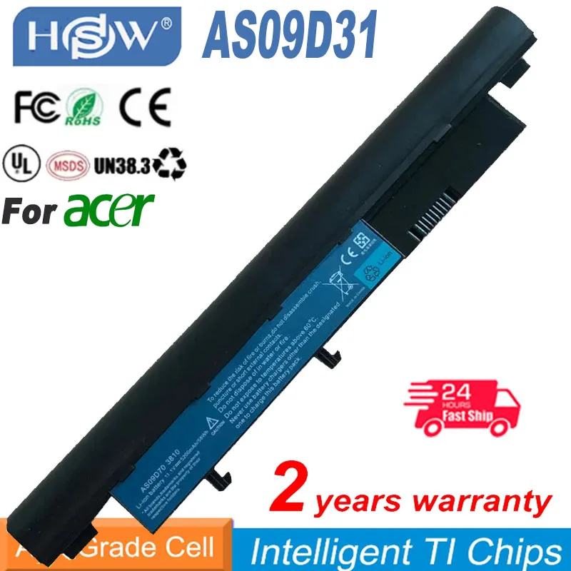 Laptop battery For Acer Aspire 3810 3810T 4810 4810T 5810 5810T AS09D31 AS09D70 AS09D34 AS09F34 AS09D36 AS09D56