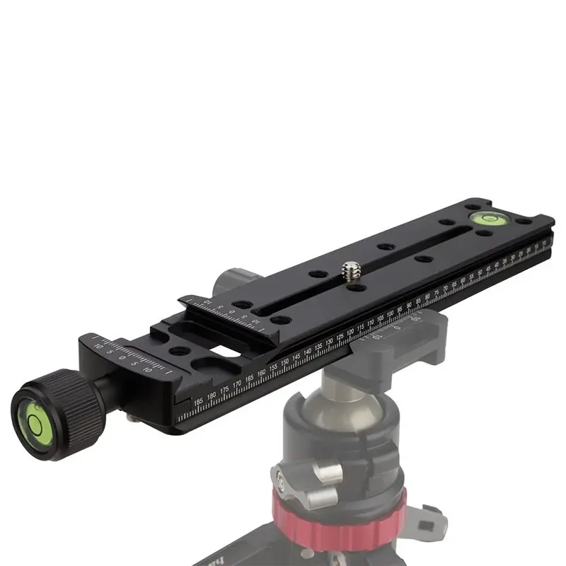 A55T Nodal Slide Camera Rail 200Mm Quick Release Plate Clamp Macro Mounting For Garmin Xero C1 DSLR Tripod Monopod Ball Heads