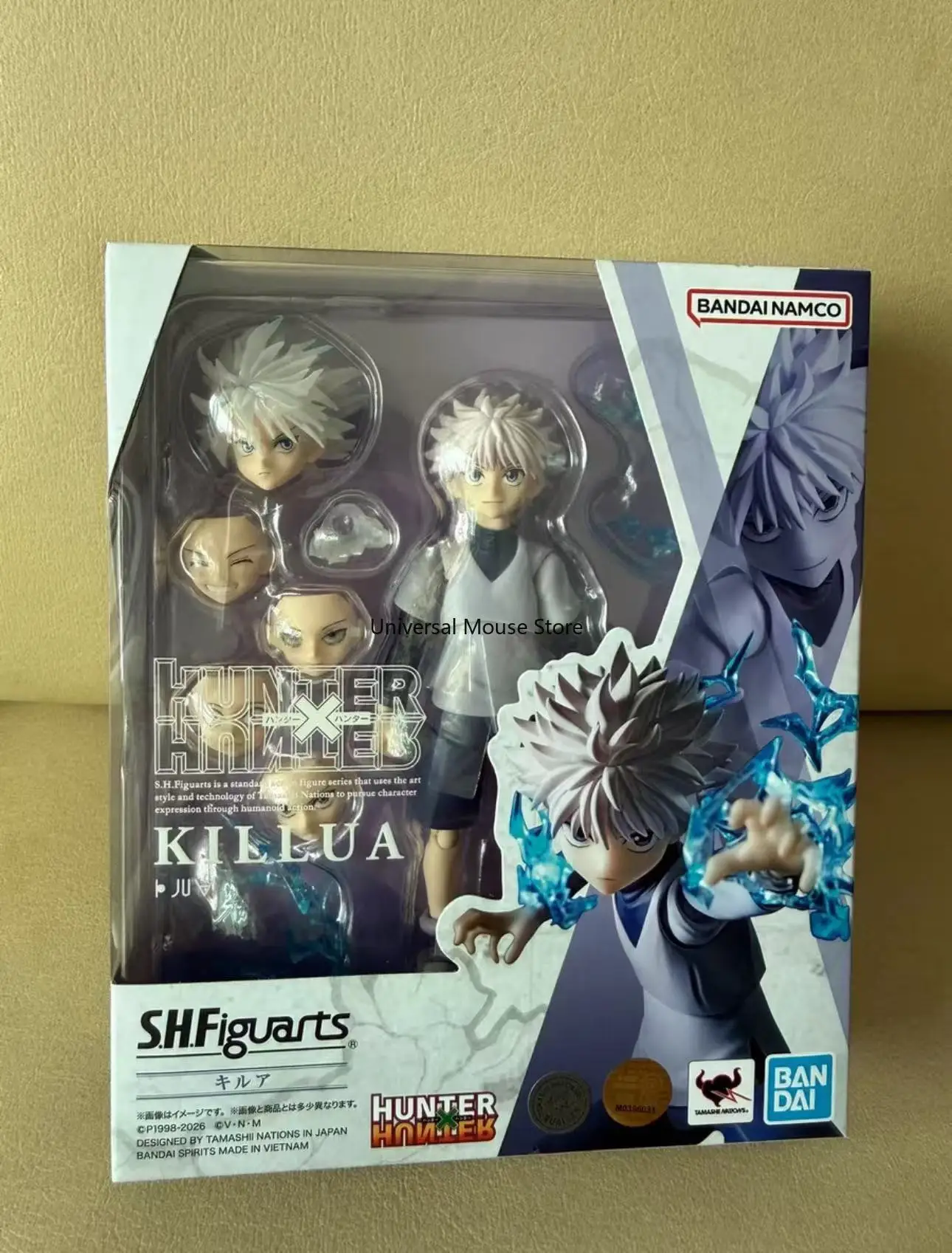 

Bandai SHF HUNTER Killua Beats The Enemy Movable Figure
