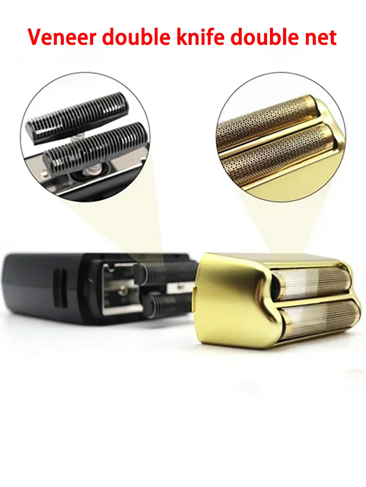 New Pop Barbers P620 11000 RPM 7W Professional Electric Men\'s Beard Trimmer Double Foil Shaver Electric Shaver USB Hair Clipper