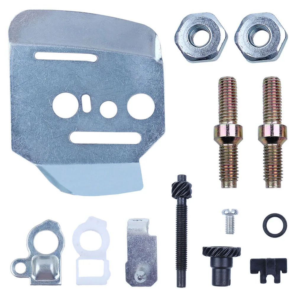 

1set Inner Guide Bar Plate Chain Adjuster Regulator For 044 MS440 046 MS460 064 MS660 Garden Power Tools Accessories