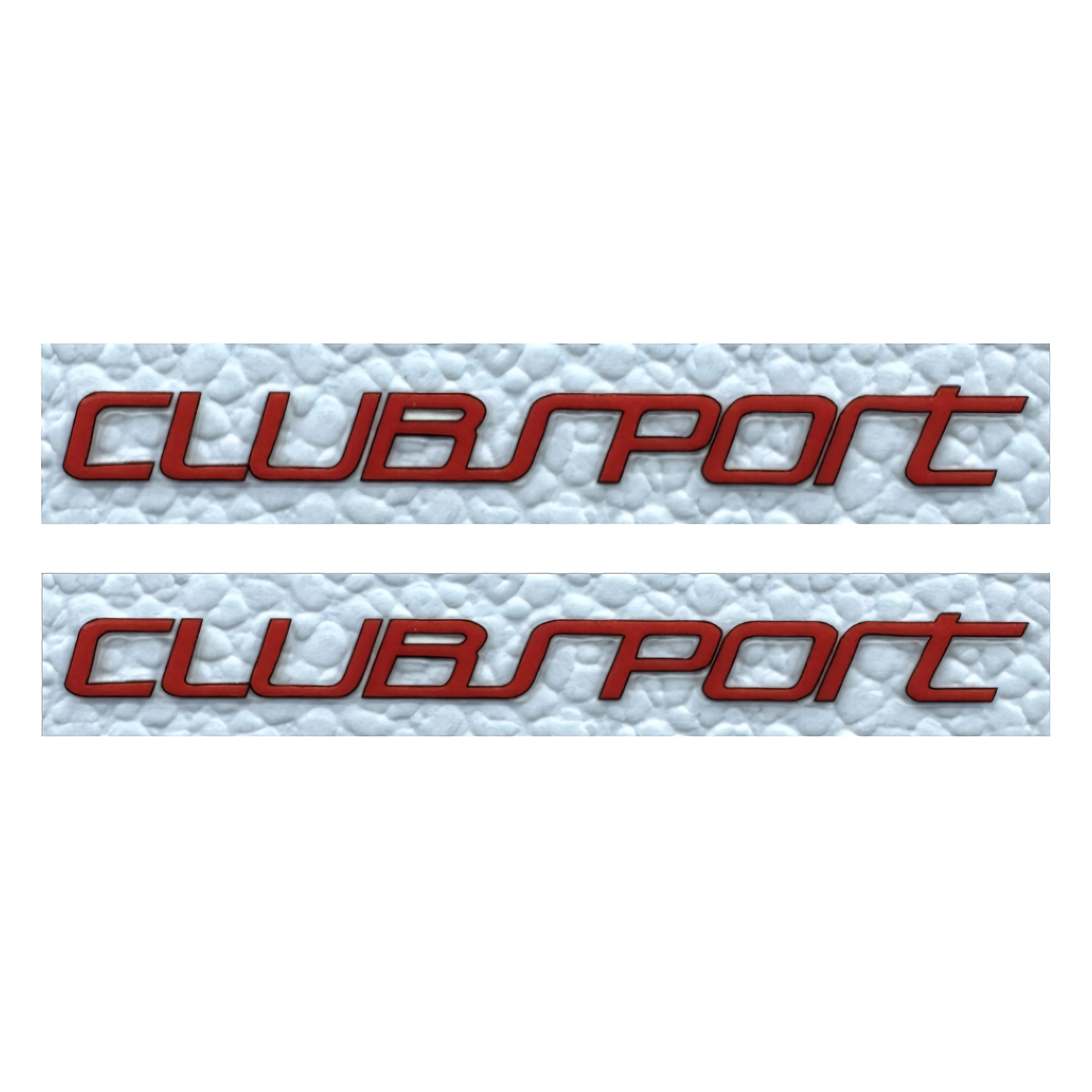 

2 шт./компл. автомобильная наклейка «Clubsport», привлекательный спортивный дизайн, модный аксессуар для автодекора