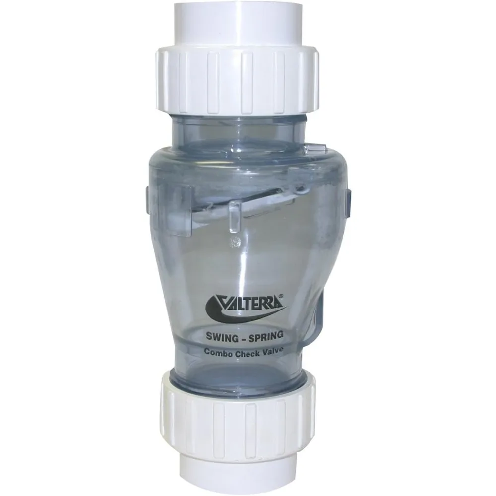 

Прозрачный ПВХ пружинный комбинированный обратный клапан с соединениями 2 дюйма