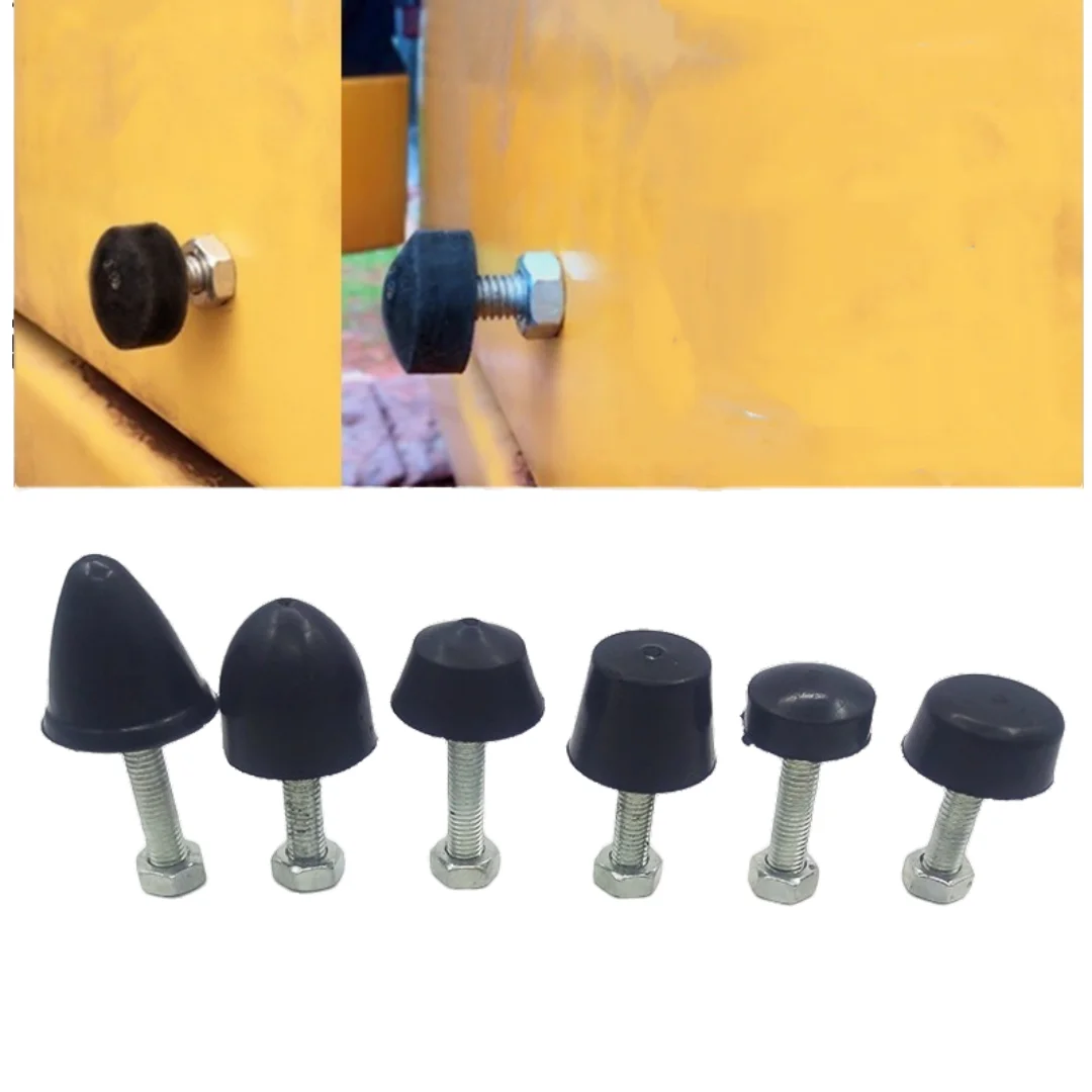 Applicable to Caterpillar, Volvo, Hitachi, Daewoo, Kobe Steel, Komatsu excavator door top rubber buffer block