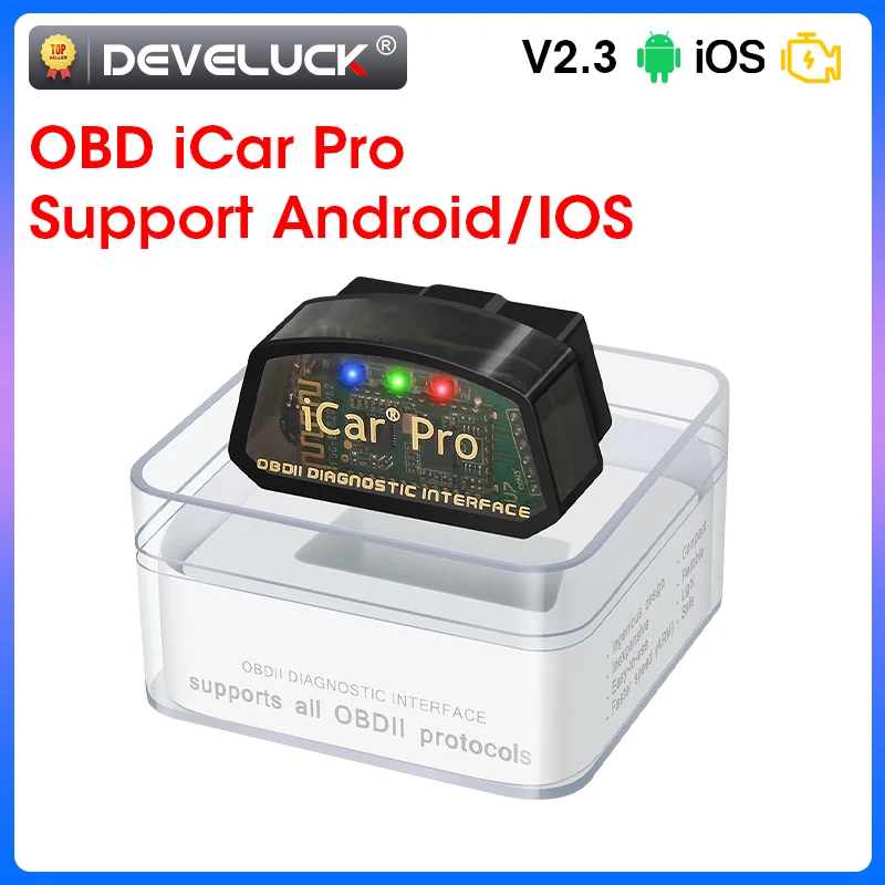 Car Auto Diagnostic Scanner iCar Pro OBD 2 OBD2 Elm327 V2.3 Car Diagnostic Bluetooth 4.0 For Android / IOS Scan Tools Elm 327 V2