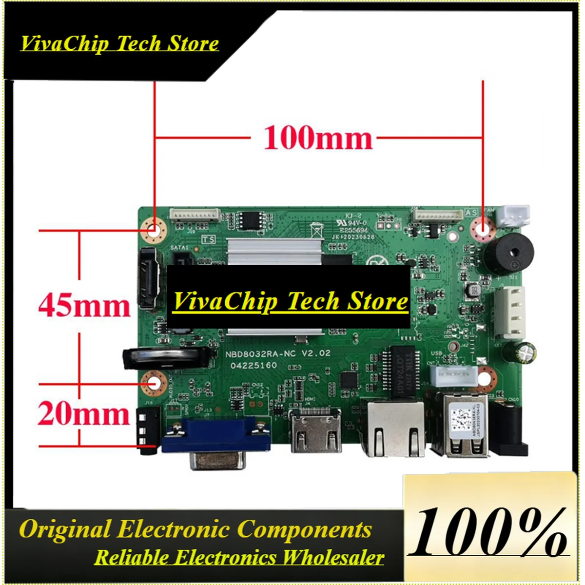 VivaSNew For Xmeye 10/16/32CH 4K NVR Module Support Face Detection Humanoid Detection HD Output For Xmeye App Mobile Monitoring