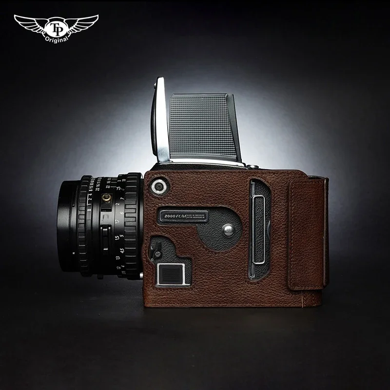 High Quality Handmade Genuine Leather Half Case Bag Body BOX Case for Hasselblad 2000FC 2000FC/W 2000FC/M