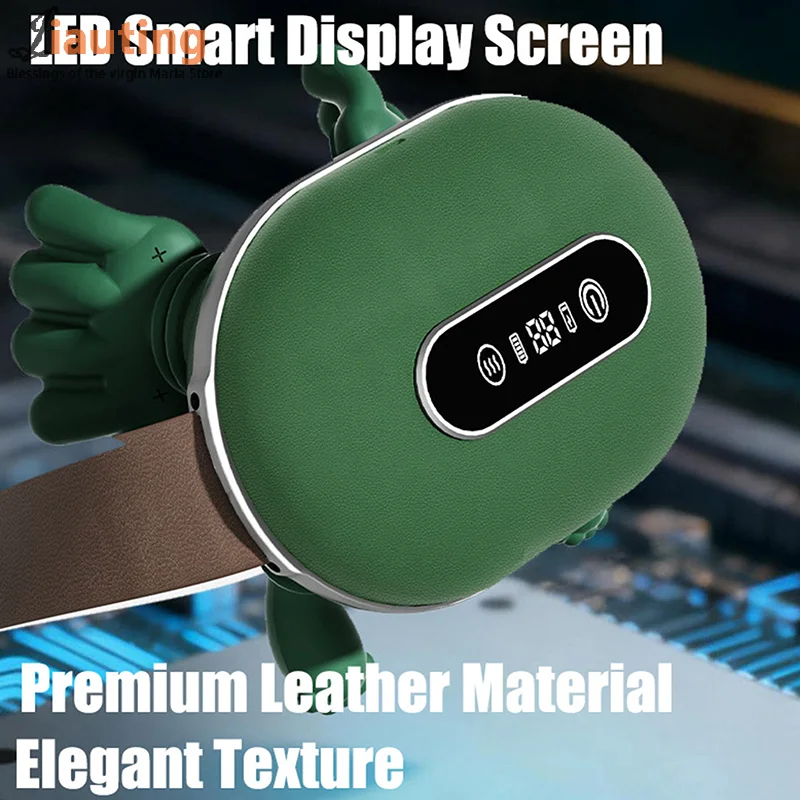 مدلك الرقبة مع محاكاة اليد الحقيقية اللاسلكية المحمولة مدلك الرقبة والظهر 4D تصميم تدليك العجن لتخفيف الآلام