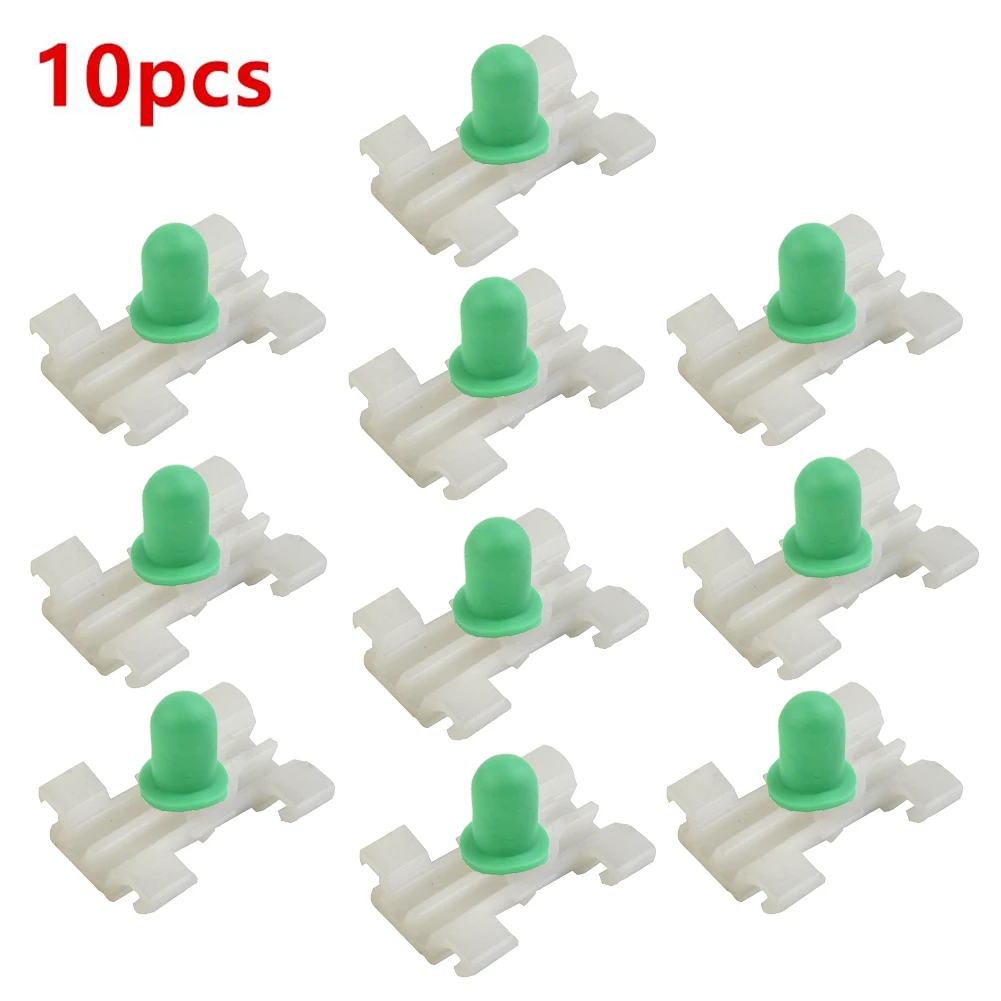 10 PCS Car Clips Exterior Side Moulding Door Bumpstrip Retaining Fastener Clip 51138231130 For BMW E46 Car Interior Accessories