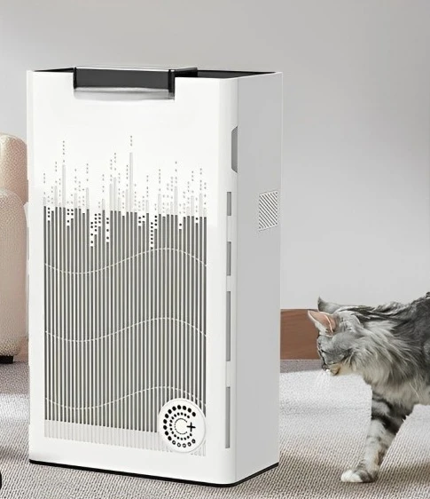 

Cat hair suction air purifier, pet special floating hair household, automatic negative ion cat hair suction device, deodorizer
