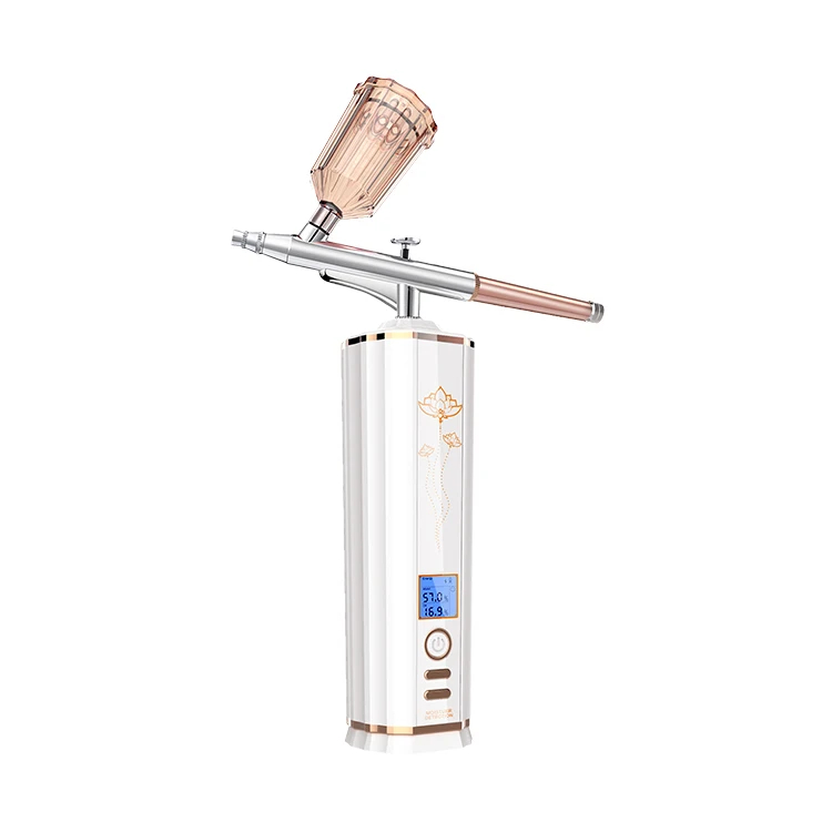 Nano oxygen injector face beauty airbrush machine oxygen injection spray