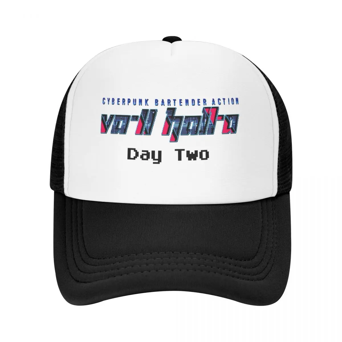 VA-11 Hall-A Logo Cap Fashion Casual Mesh Baseball Caps Adjustable Hat Hip Hop Summer Unisex Baseball Hats Polychromatic