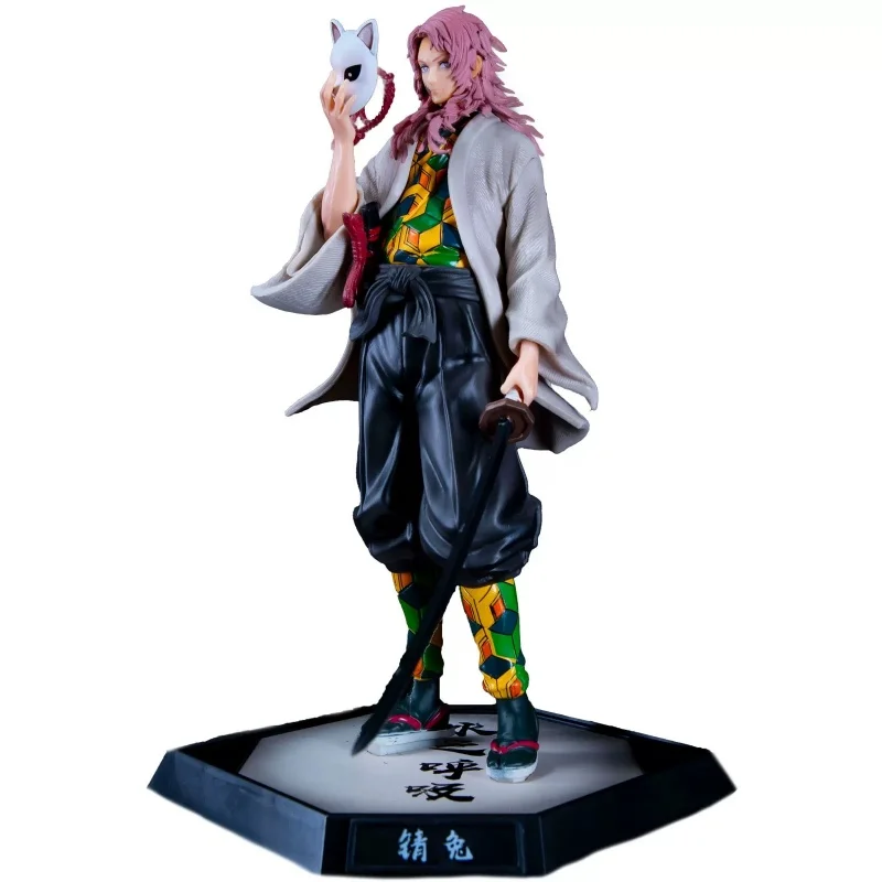 30cm demon slayer kimetsu no yaiba tomiokagiyuu modelo brinquedo pvc sabito cheng gk estátua coletar objetos decorativos presente