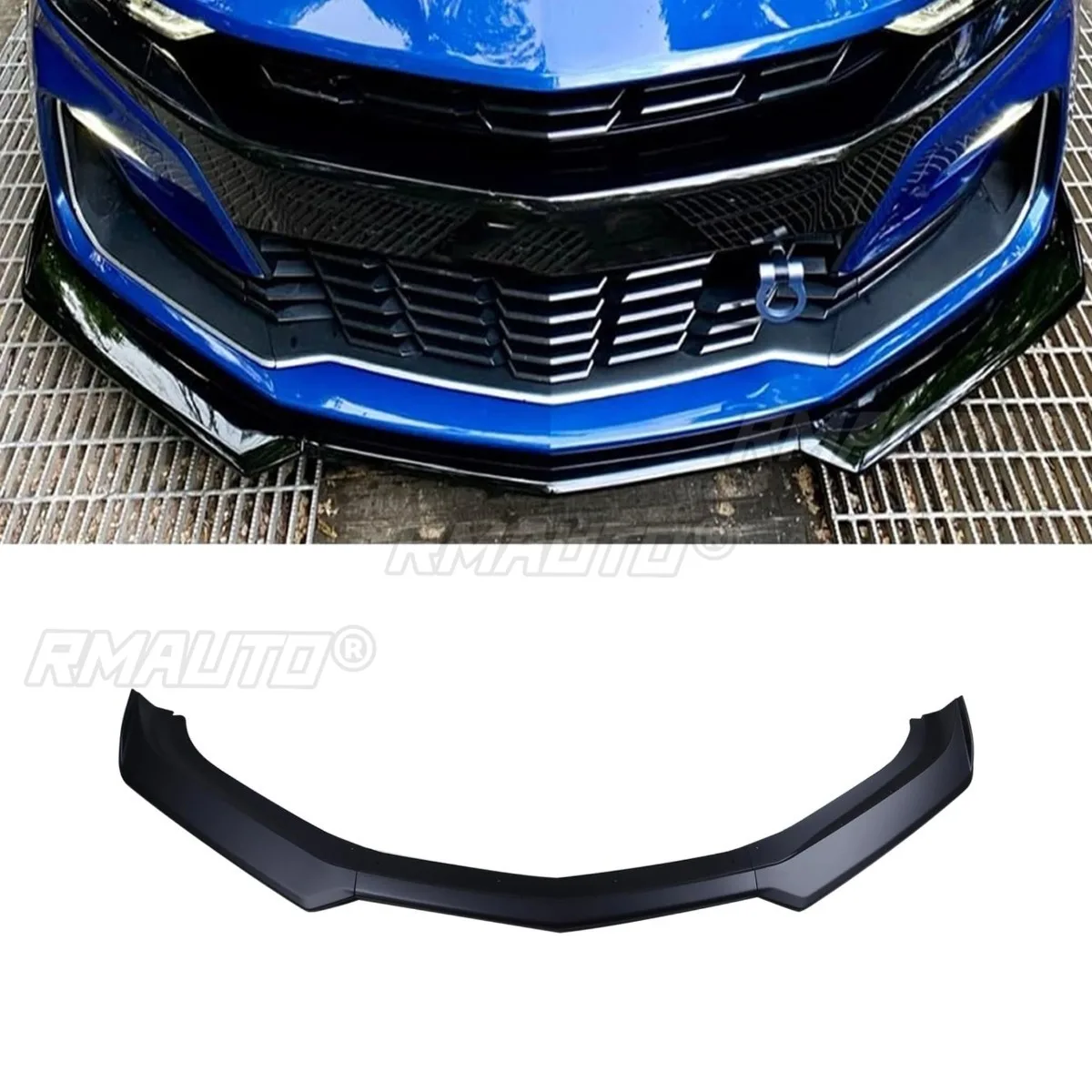 

Front Bumper Lip Spoiler Side Splitter Deflector Guards for Chevrolet Camaro 2015-2023 Body Kit Car Accessories