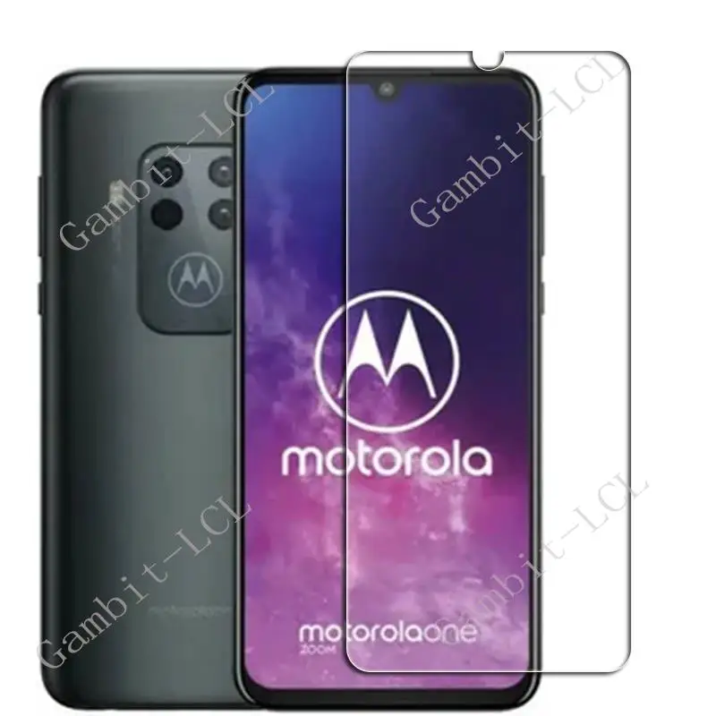 9H HD Original Tempered Glass For Motorola One Zoom 6.39