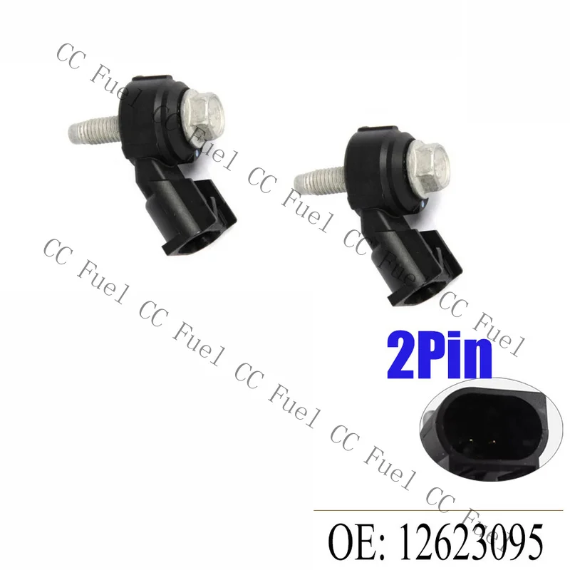 C+ 2Pcs Brand New Ignition Knock Sensor for Chevrolet Tahoe 5.3L Silverado 12623095