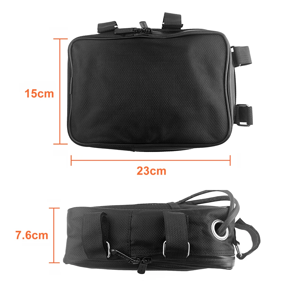 Electric Bicycle Lithium Battery Bag Bicycle Frame Beam Package eBike Bag 23.5cmx15cmx8cm Bike Top tube bottom tube Bag