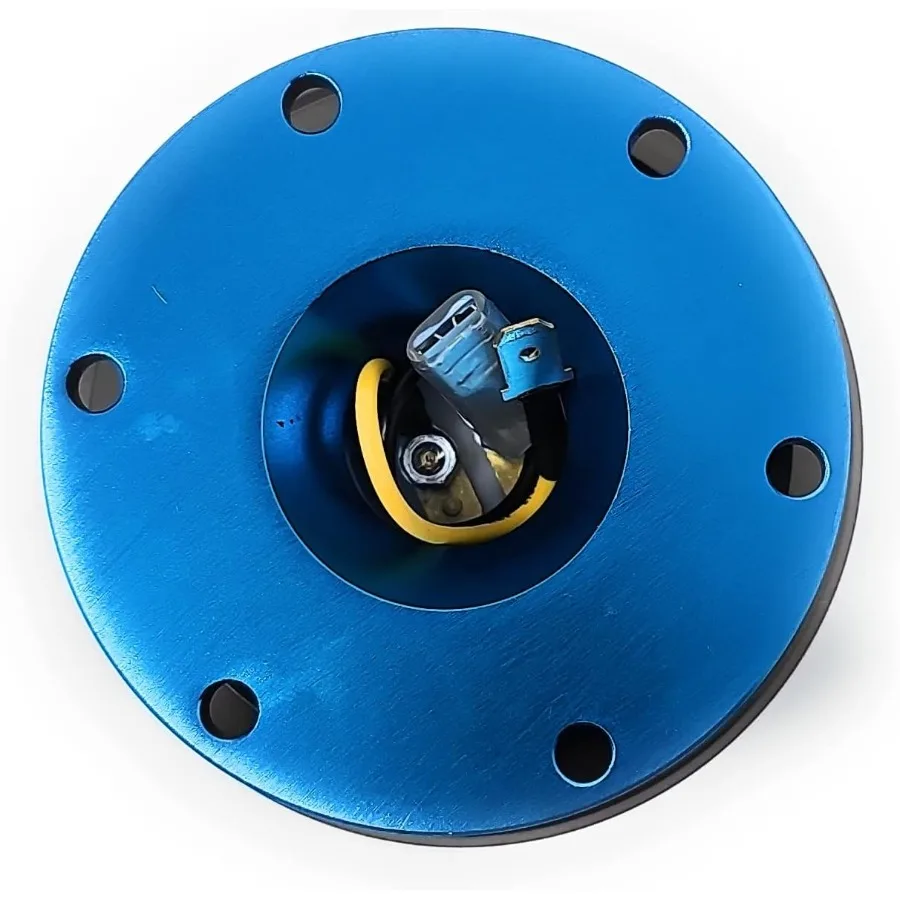 NRG SRK200 Neo الأزرق الألومنيوم GEN 2.0 سباق الأداء عجلة القيادة الإفراج السريع محول ل 2Way 6 حفرة تصميم نمط عالية #4