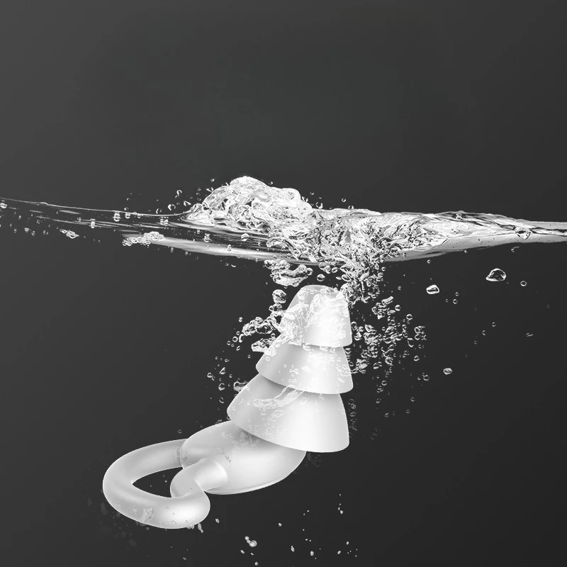 Swimming Earplugs Sleep-Noise-Canceling Earplugs Professional Snore-Blocking Earplugs Dormitory Waterproof Silent Earplugs