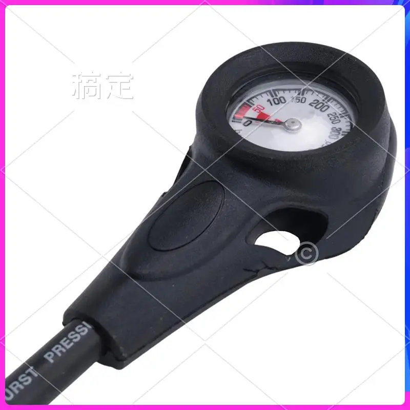

AUU-Scuba Diving Depth Gauge 300 Bar Diving Air Lightweight Pressure Gauge Diver Equipment Dive Accessory