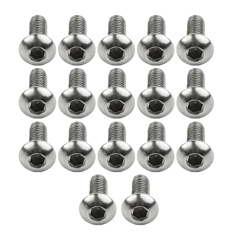 

17Pcs Electric Scooter Steel Bolts For M365 Bottom Board Screws 3*8mm Durable Steel Repair Replace Bolt