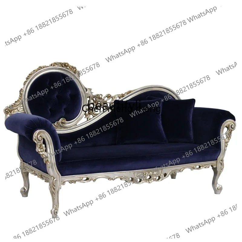 183High-end French luxury concubine chair European neoclassical single chair, luxury concubine lounge chair