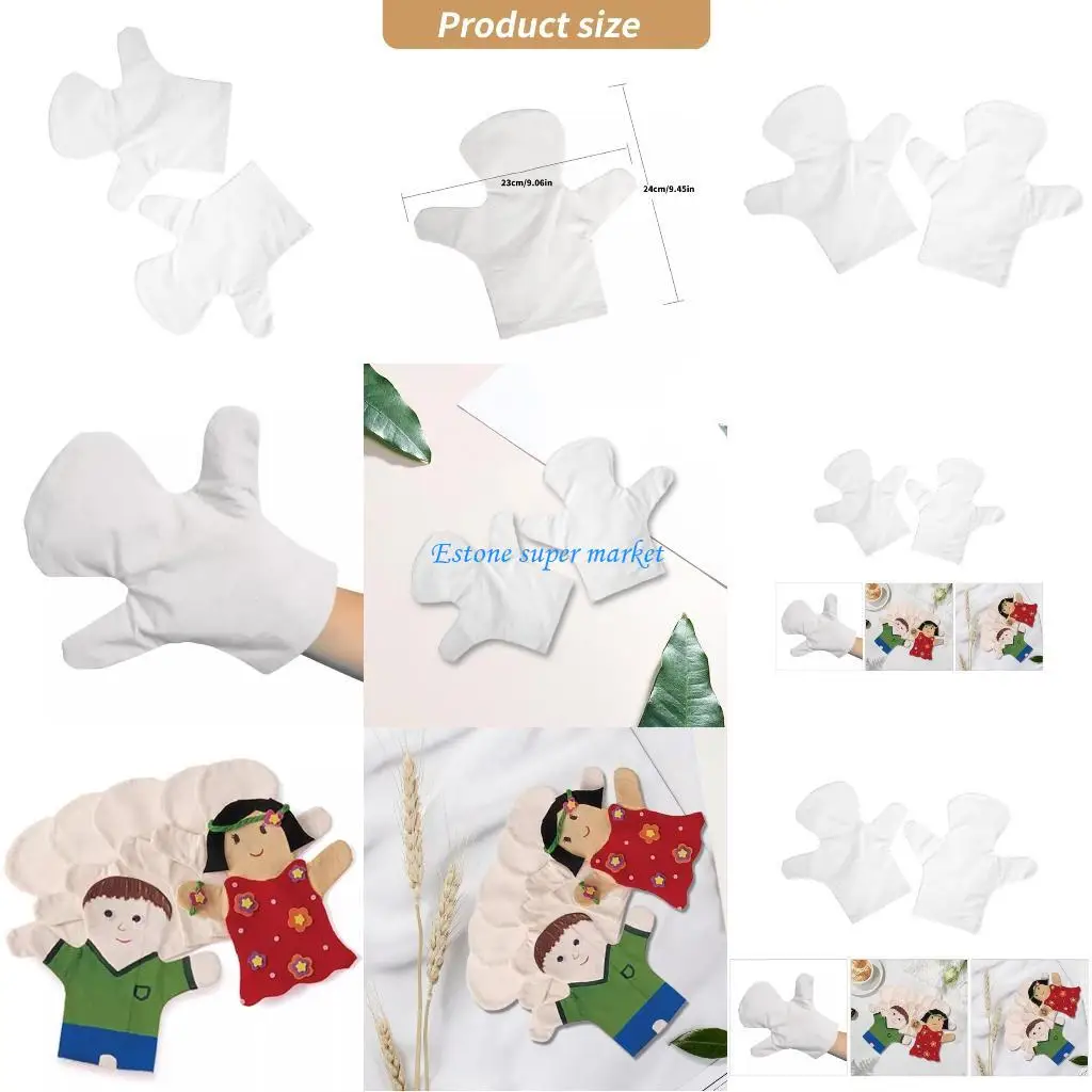 090B Ferramenta para fazer fantoches pintura tela infantil para atividades exclusivas contar histórias