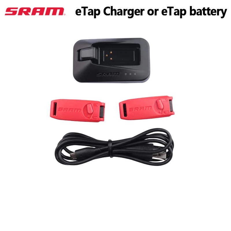 

SRAM eTap Charge 1PCS ETAP Battery Red Color With Box Bike Charge Fit Rival Road Bicycle Electronic 12Speed Set Bike Accessory