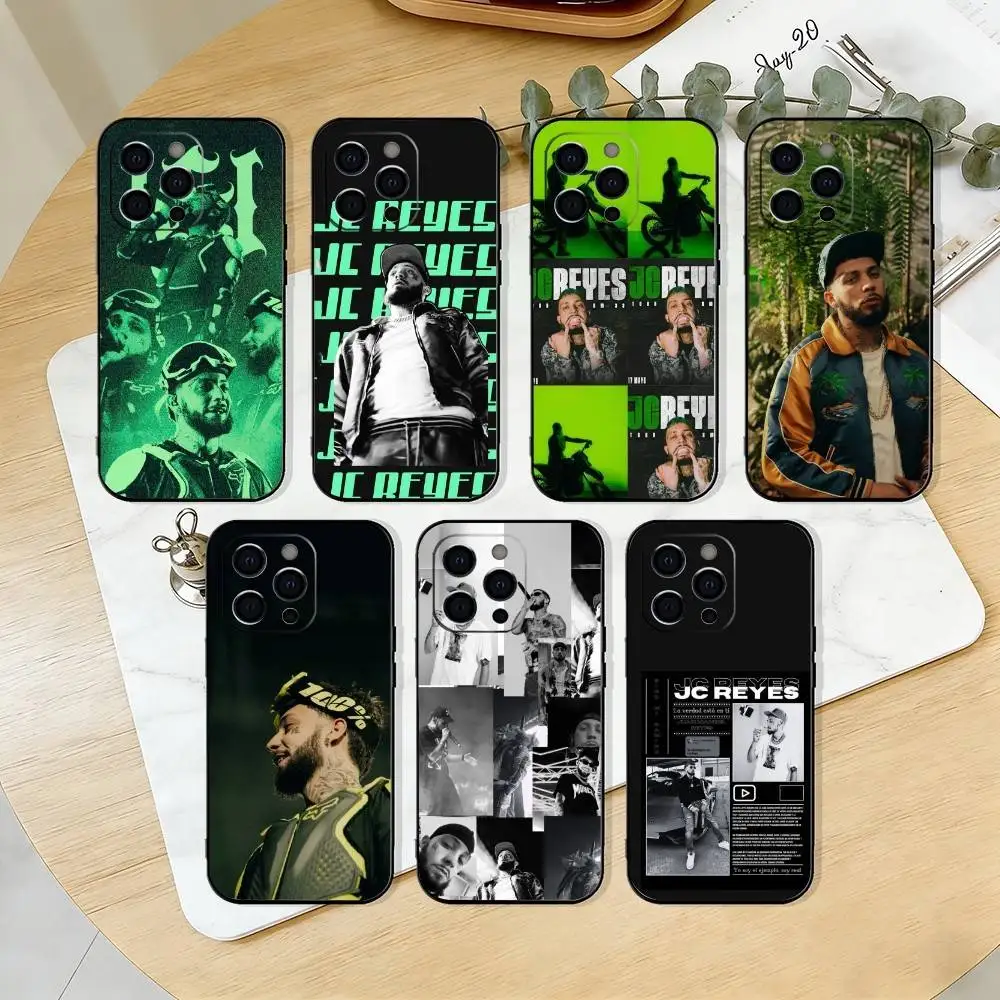 

Jc Reyes JC REYES t-Tour 2025 Phone Case For iPhone 17,16,15,14,13,12,11 Plus,Pro Max,XS,Soft Silicone Black Cover