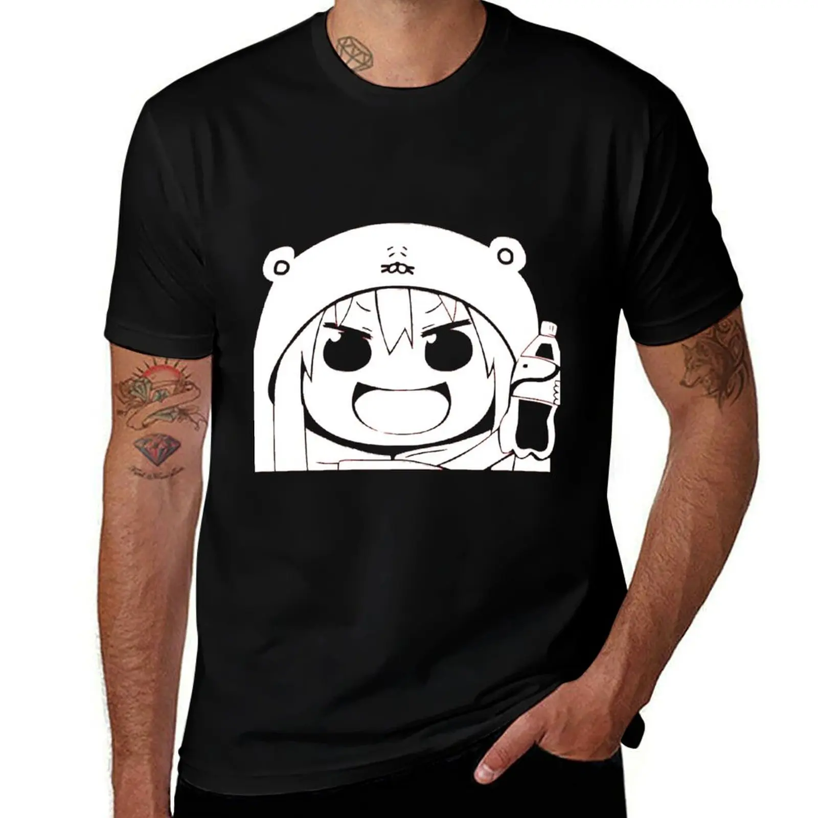 

luxury t man brand shirts graphic shirts anime man Himouto high for vintage Umaru t chan t T-Shirt oversize shirts quality