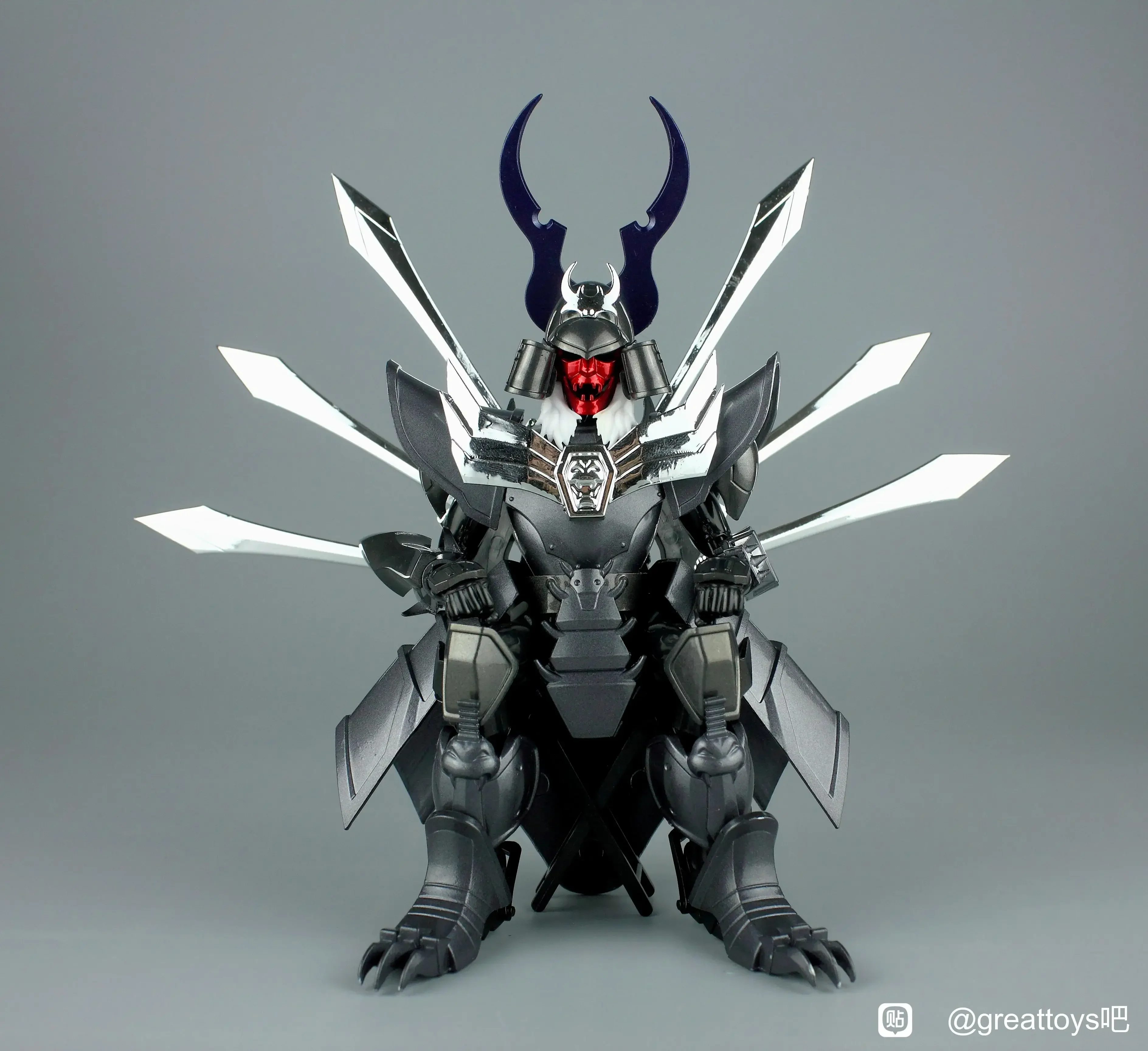 [ In-Stock ] Lutoys Armor Plus Yoroiden Samurai Troopers Ronin Warriors Demon Sovereign Arago Action Figure