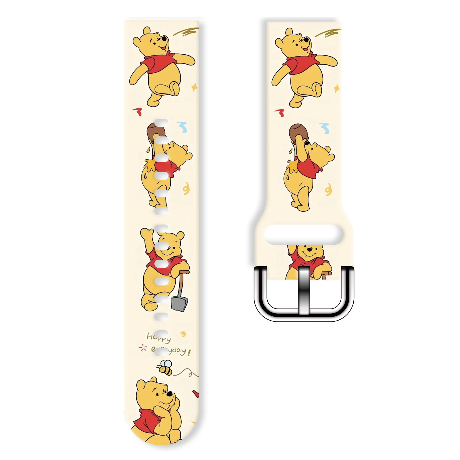 

20MM Disney series printed watch strap for Samsung Galaxy Watch 7/6 40mm 44mm Band Replaceable Bracelet for Xiaomi Huawei Watch