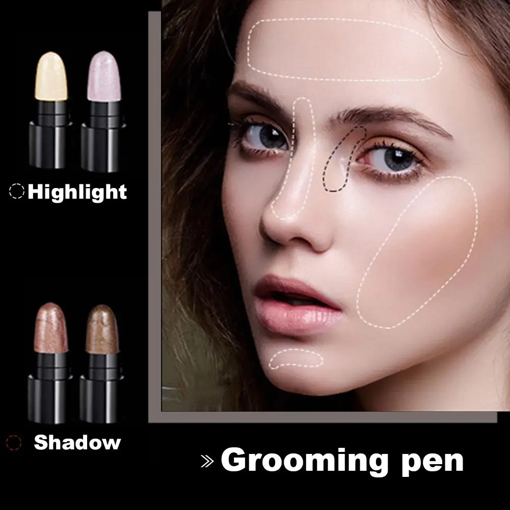 12-colorS Mini Eyeshadow Palette Glitter Gradient Eye shadow Stick Pen Makeup Set Waterproof Shimmer Pink Eyeshadow Sticks