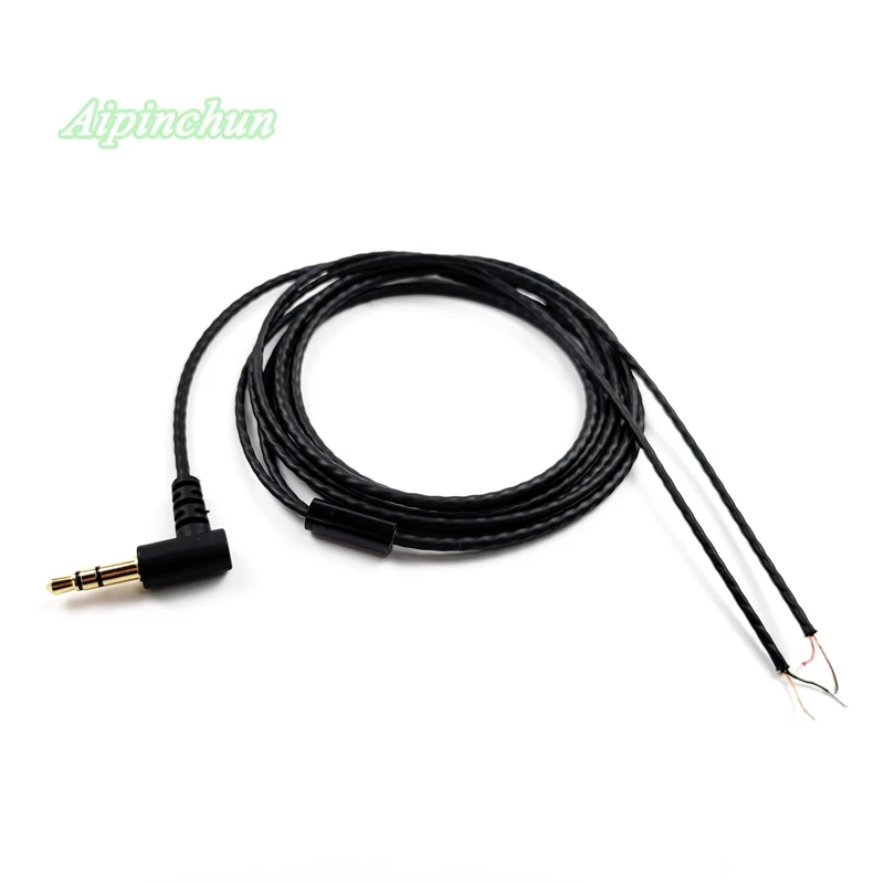 L 벤딩 잭 DIY OFC 와이어 코어 소프트 TPE 하드 방지 이어폰 케이블 수리, 헤드셋용 교체, 3.5mm