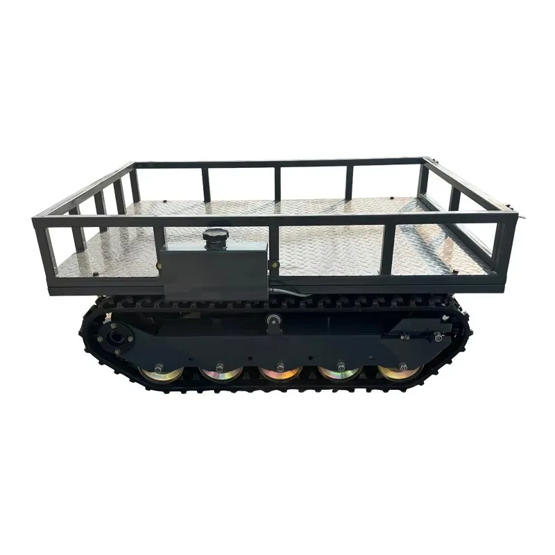 【Best-selling】JiaFu New Remote-Controlled Tracked Transport Vehicle with Engine Intelligent Mountainous Terrain Unmanned Electri