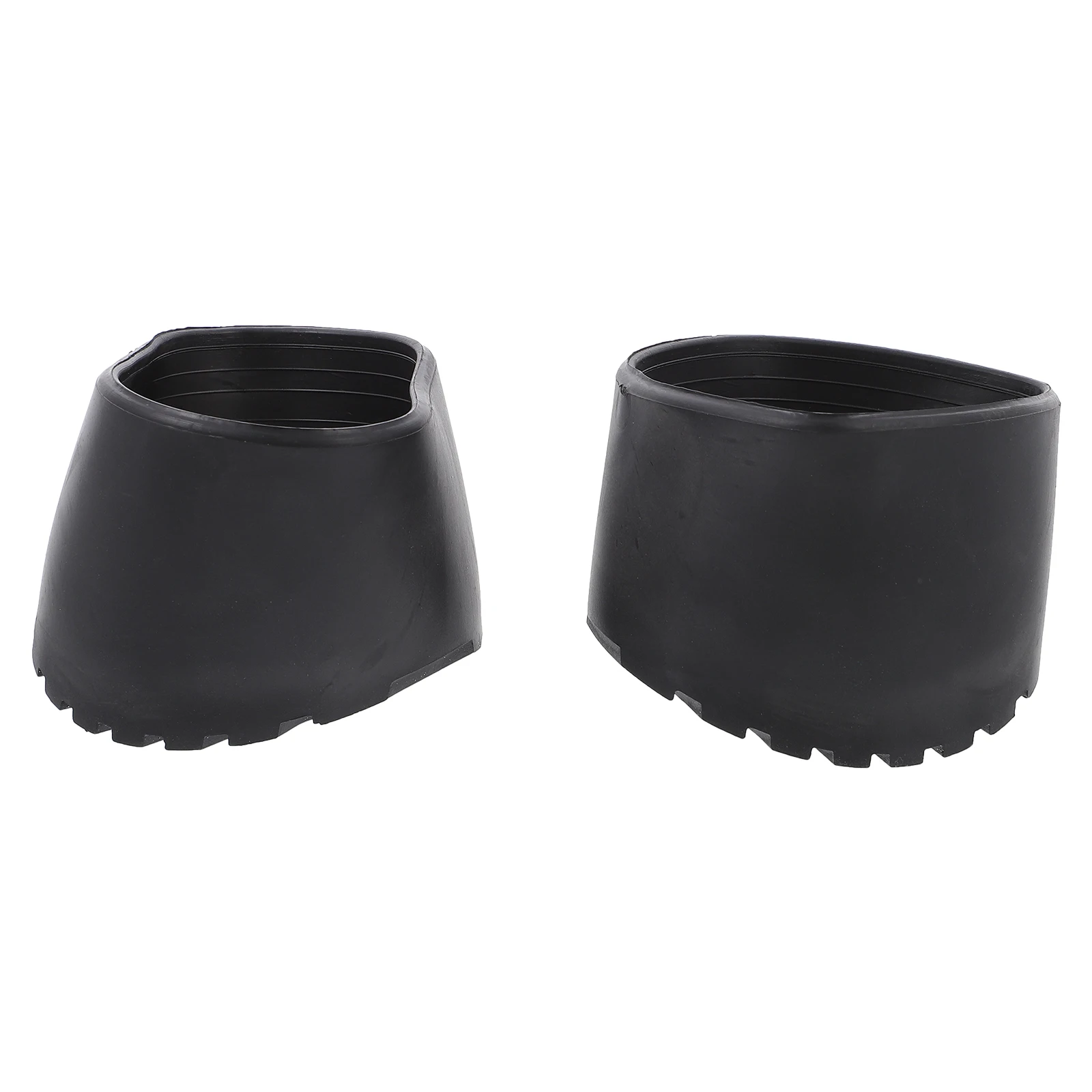 

2Pcs Round Foot Cover Anti-slip Pad Ladder Caps PVC Durable Thick Non-skid Folding Feet Protector Home Ladder Safety Floor