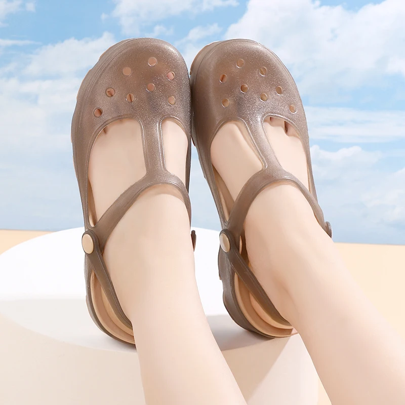 Zapatos de mujer verano 2025 zapatos baratos liquidación envío gratis zapatillas de deporte casuales zapatos de mujer sandalias tipo zueco para mujer zapatos de playa DIY