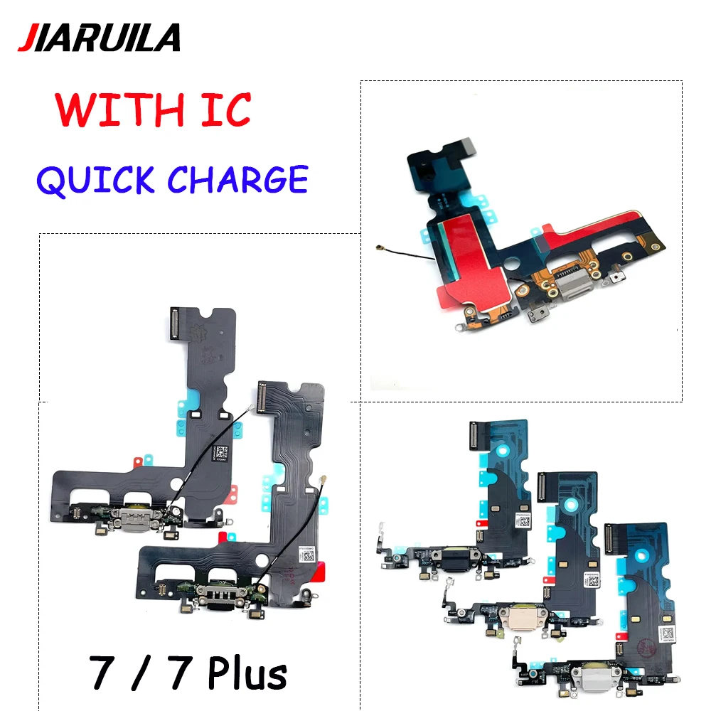 NEW For iPhone 7 8 Plus Xs Max X USB fast Charging Port Dock Charger Plug Connector Board Flex Cable