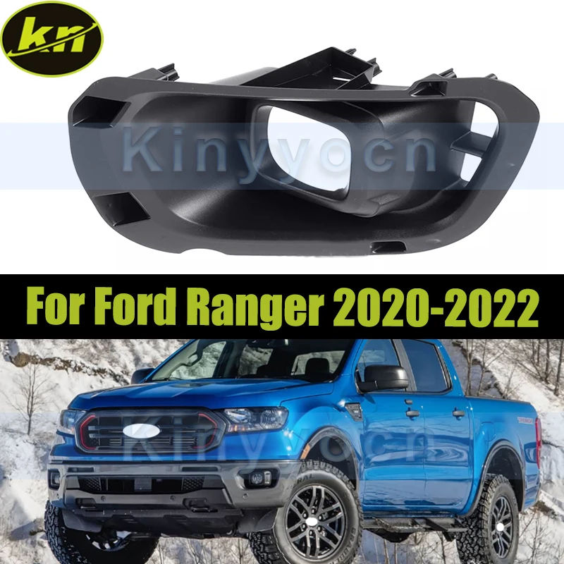 

Front Bumper Fog Lamp Bezel Cover Grille For Ford Ranger 2020-2022 Fog Lamp Cover Bezel Replacement